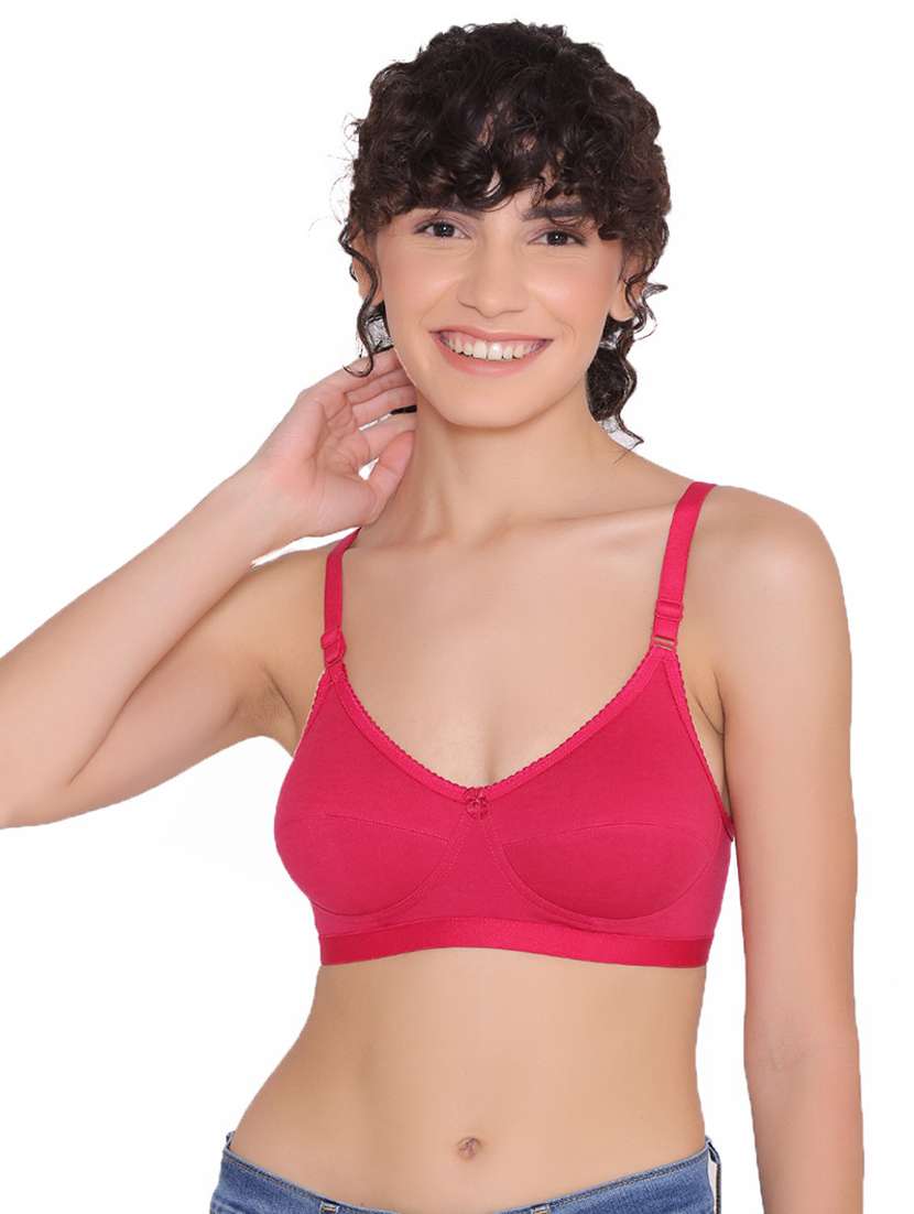 wome solid regular bra combo - 21357014 -  Standard Image - 3