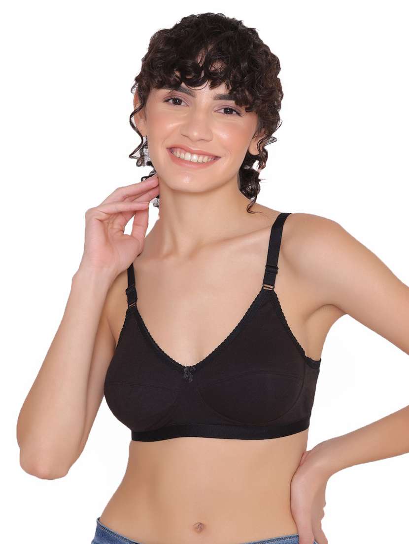 wome solid regular bra combo - 21357021 -  Standard Image - 3
