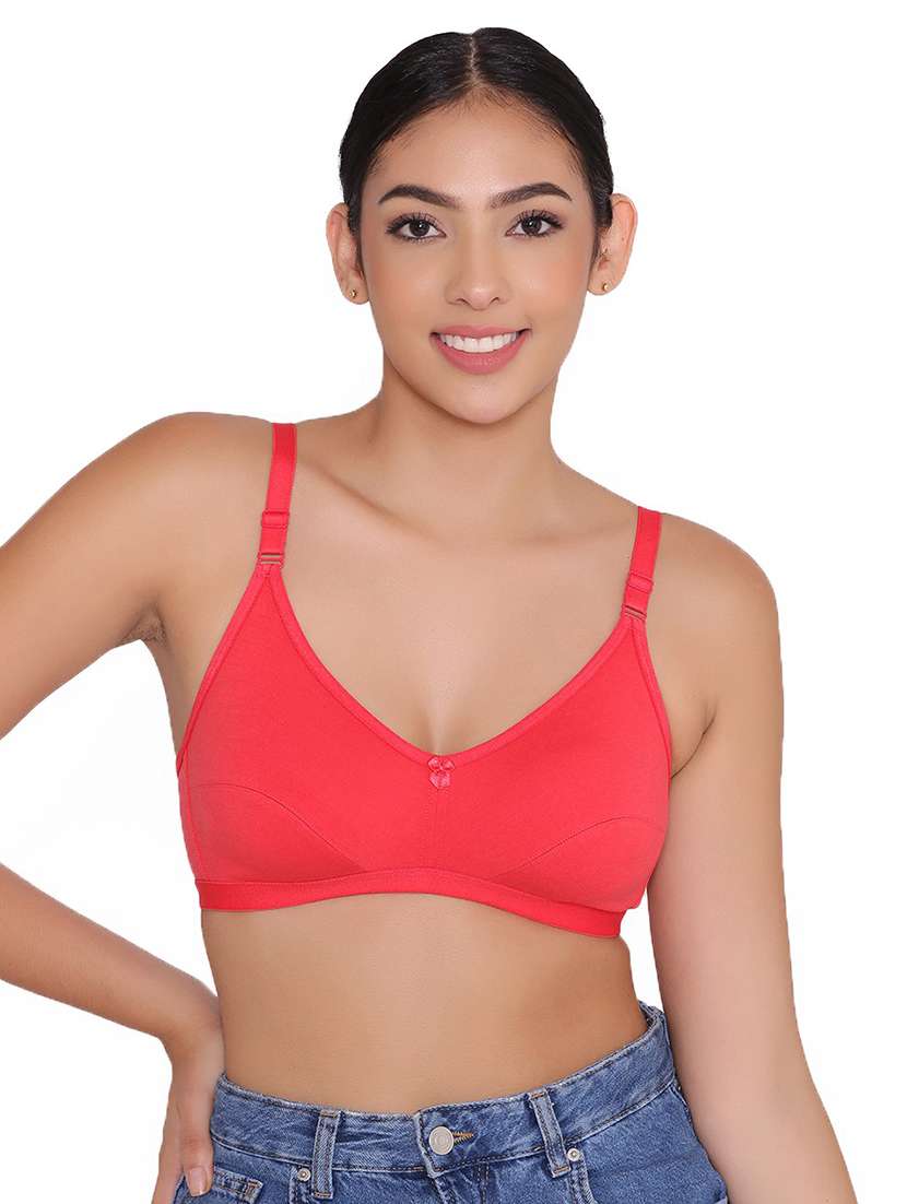 women pack of 2 cotton regular bra - 21357028 -  Standard Image - 3