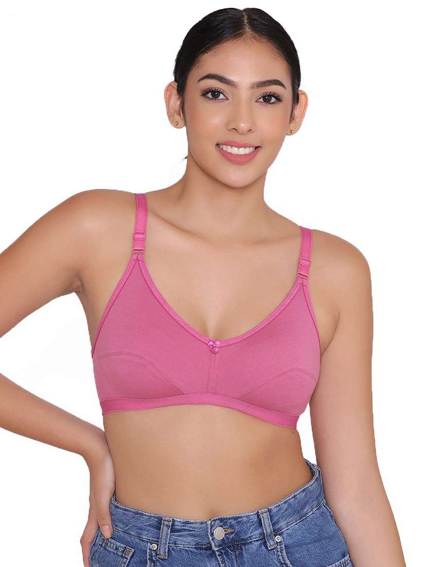 women multicolored solid set of 2 regular bra - 21357029 -  Standard Image - 3