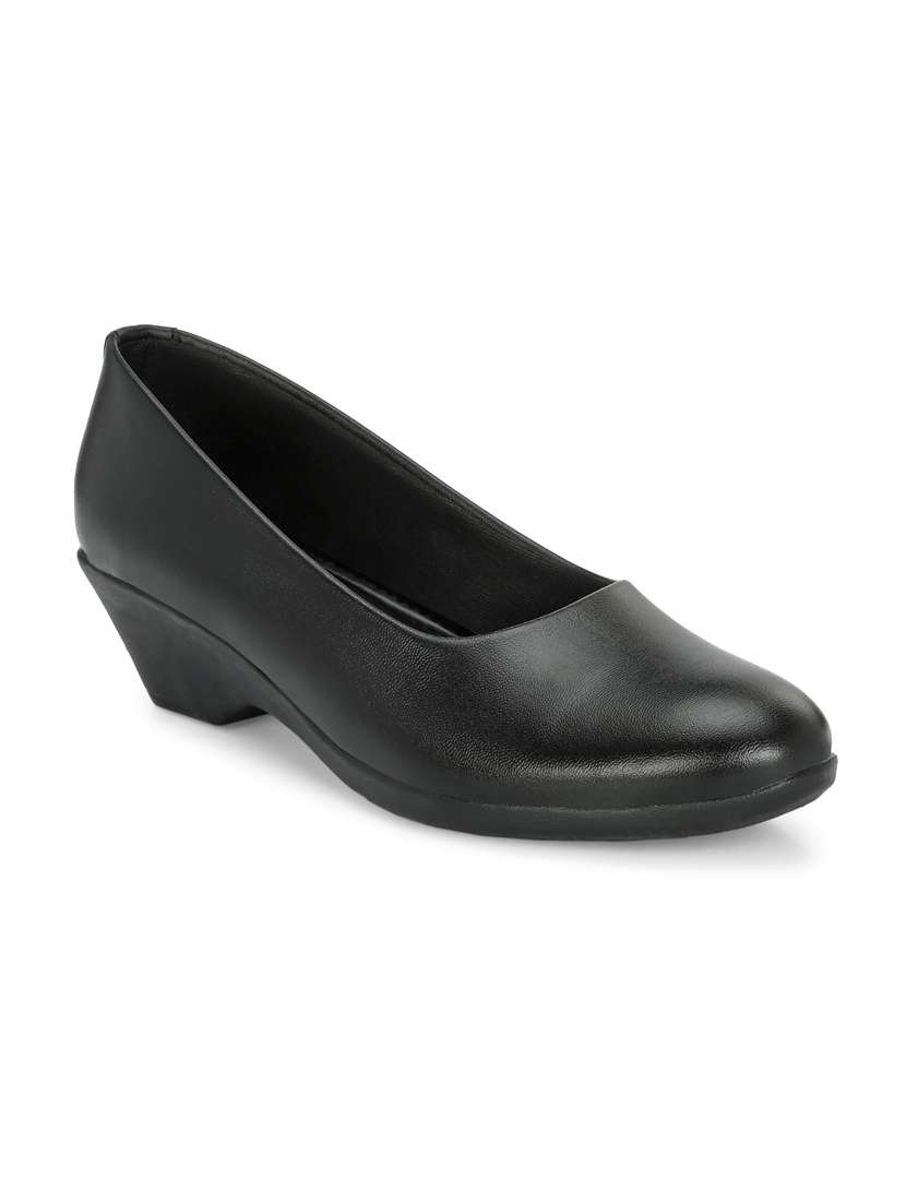 women black slip on formal shoe - 21359311 -  Zoom Image - 0