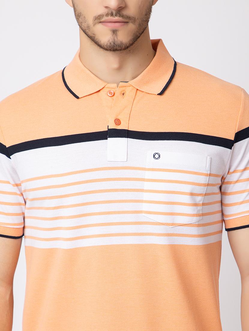 men striped polo t-shirt - 21359328 - Standard Image - 5
