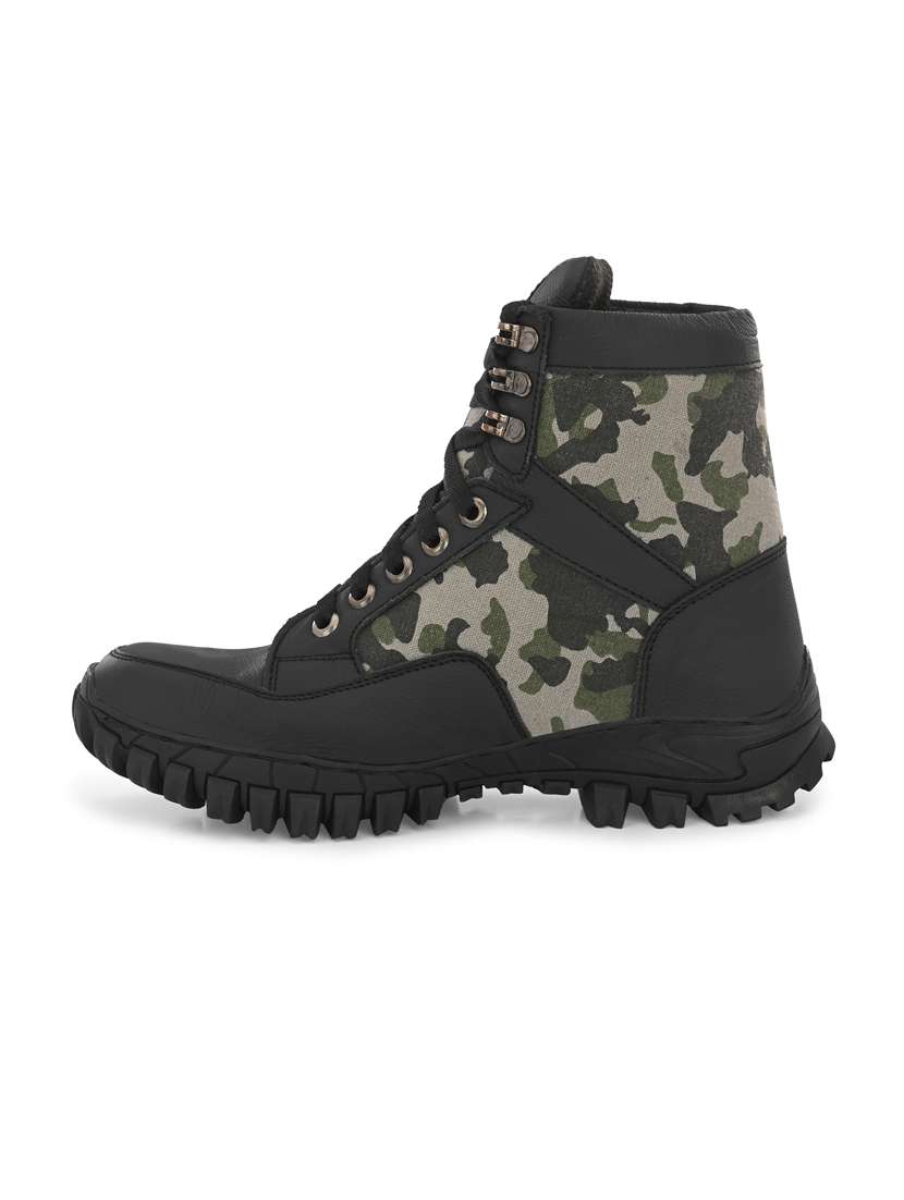 men lace up boots - 21359336 -  Standard Image - 3