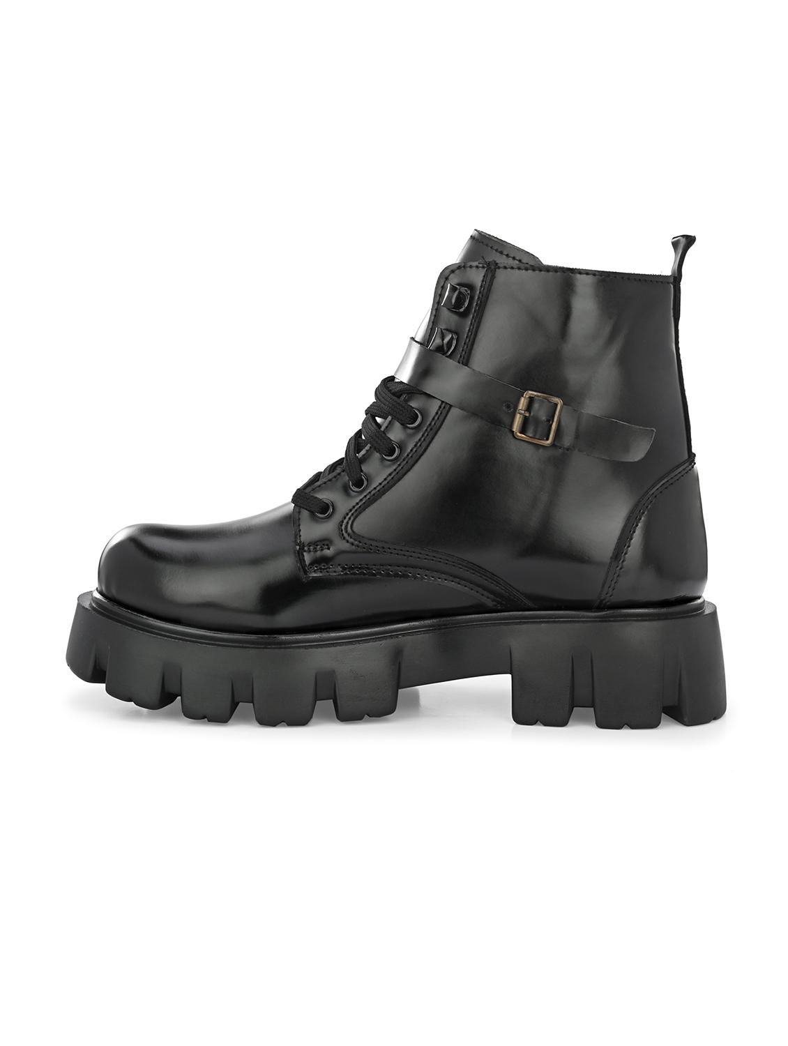 black high tops boots - 21359348 - Standard Image - 3