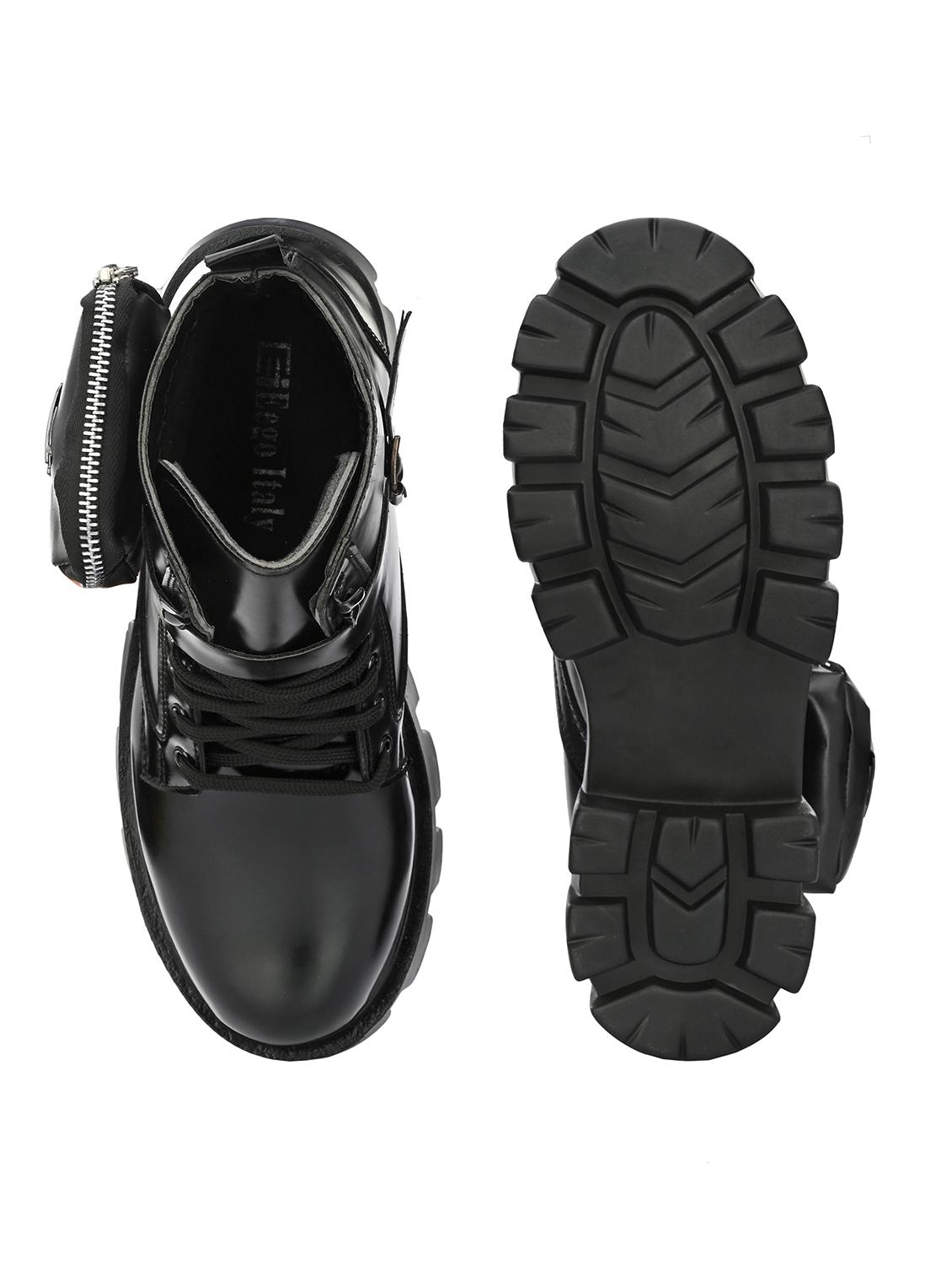 black high tops boots - 21359348 - Standard Image - 5
