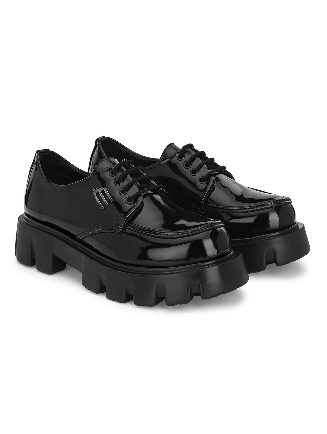 black lace up shoes - 21359351 -  Zoom Image - 0