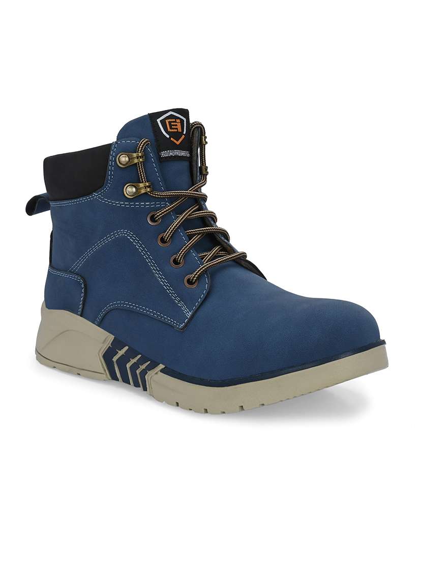 men blue hiking boots  - 21359357 -  Zoom Image - 0