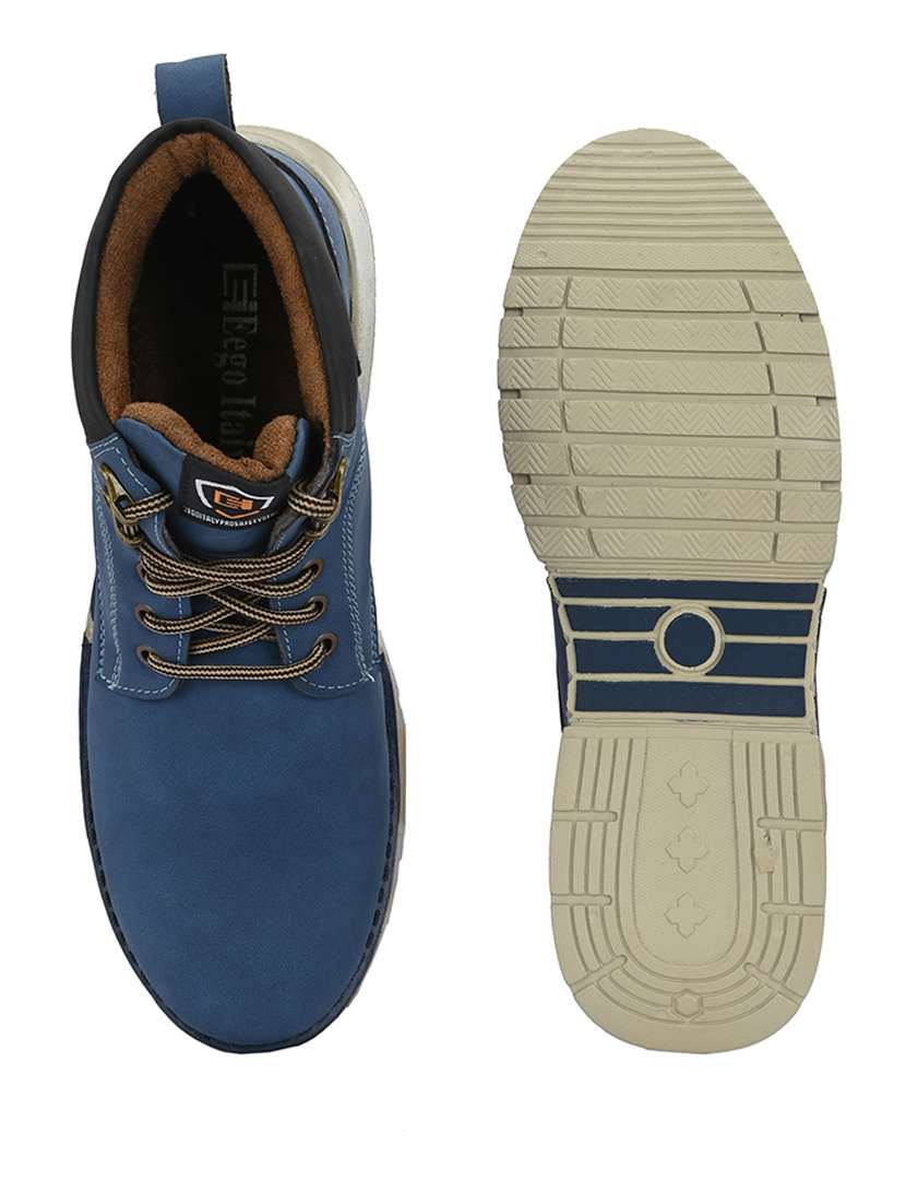 men blue hiking boots - 21359357 - Standard Image - 5