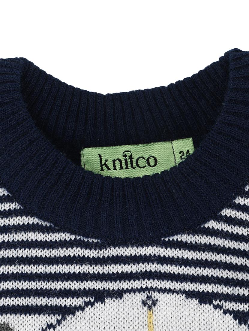 boys striped long sleeves sweater - 21360070 - Standard Image - 3
