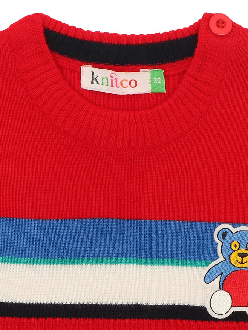 kids long sleeved striped sweater - 21360137 - Standard Image - 3