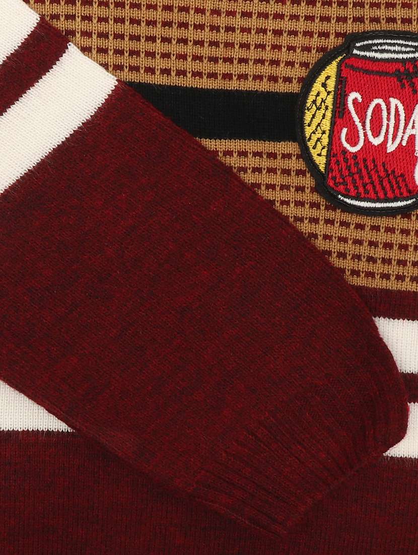 kids long sleeved striped sweater - 21360138 -  Standard Image - 3