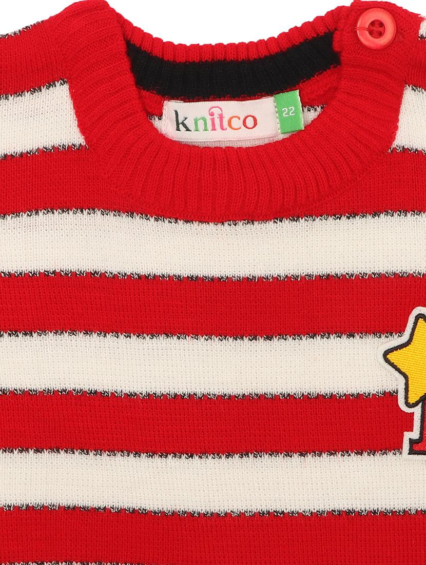 kids long sleeved striped sweater - 21360142 - Standard Image - 3