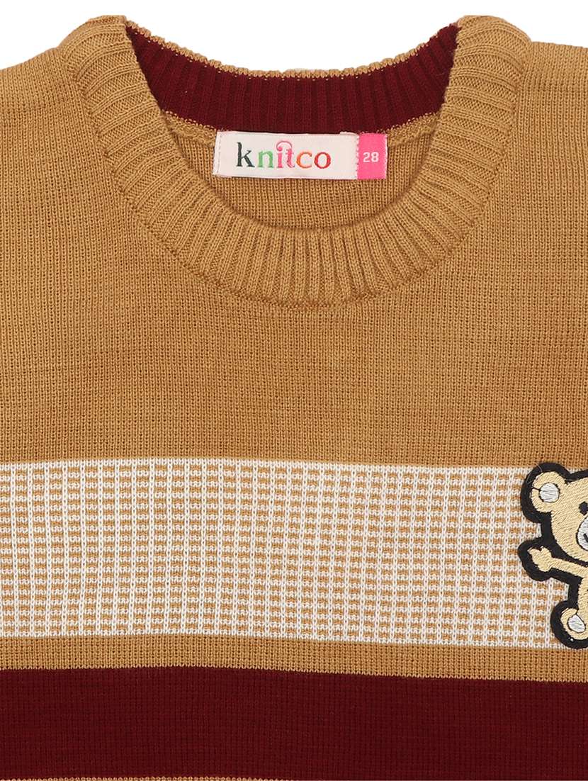 kids long sleeved striped sweater - 21360148 -  Standard Image - 3