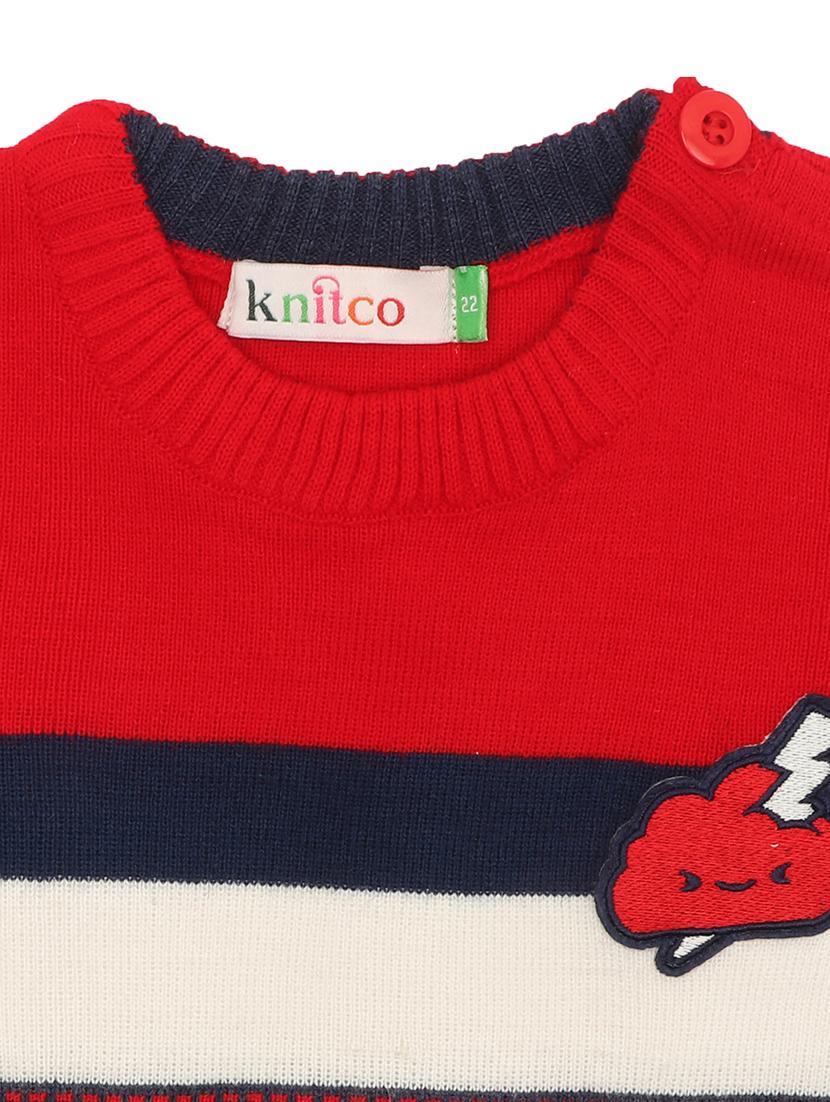 kids long sleeved striped sweater - 21360149 - Standard Image - 3