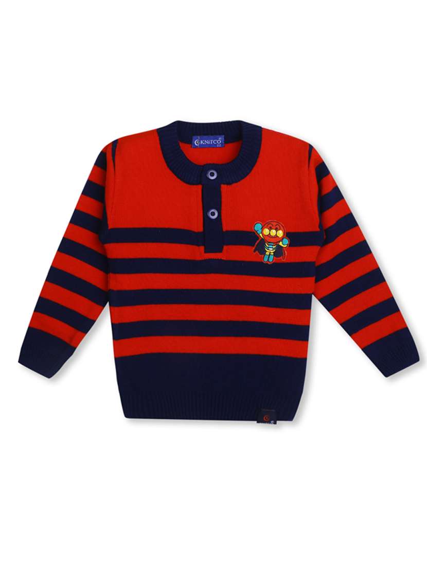 boys striped long sleeves sweater - 21360154 -  Zoom Image - 0
