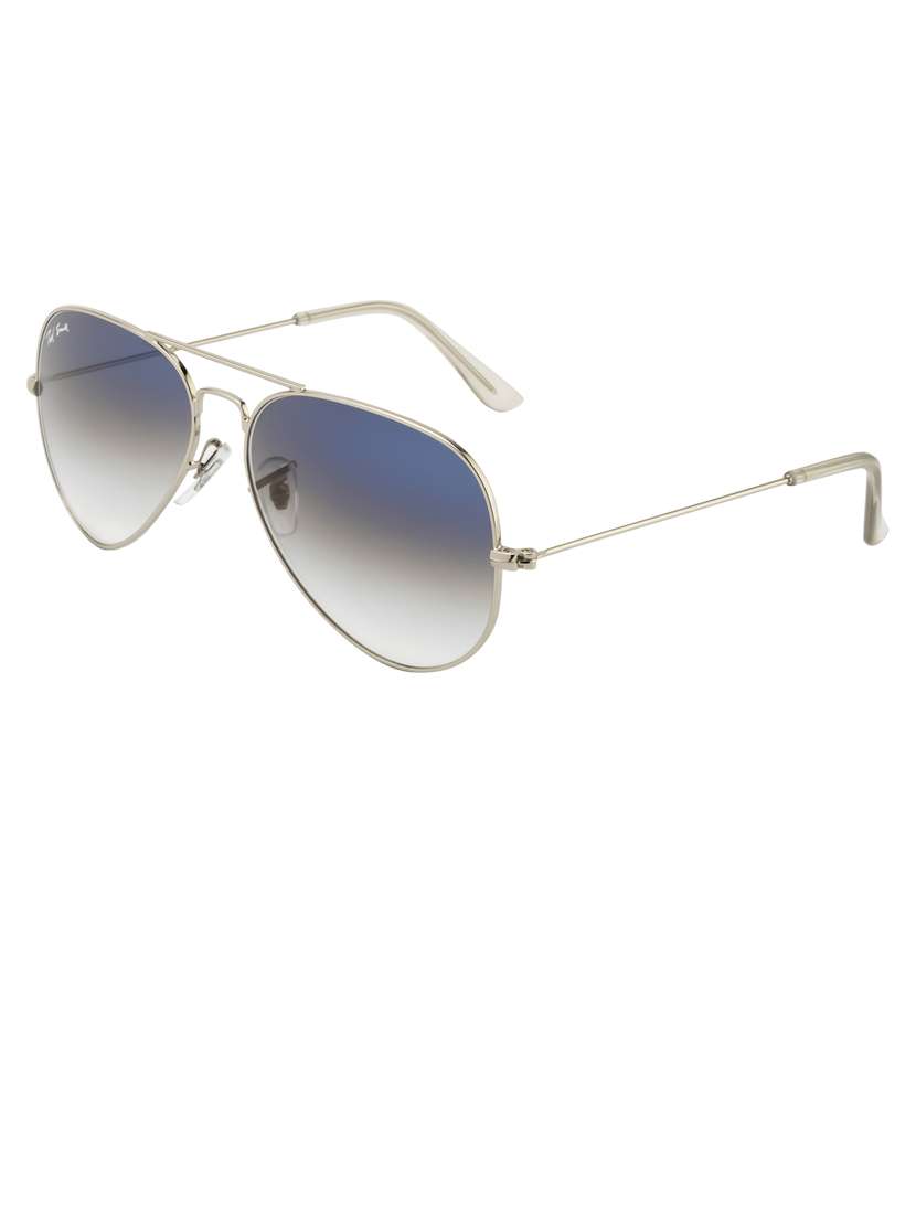 ted smith blue graded aviator sunglasses for men women|full rim & metal frame|medium to large face ( 60-18-140 ) - 21360192 -  Standard Image - 3