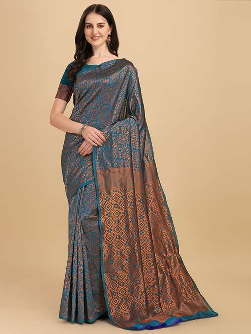 women self design banarasi saree - 21360698 - Standard Image - 0