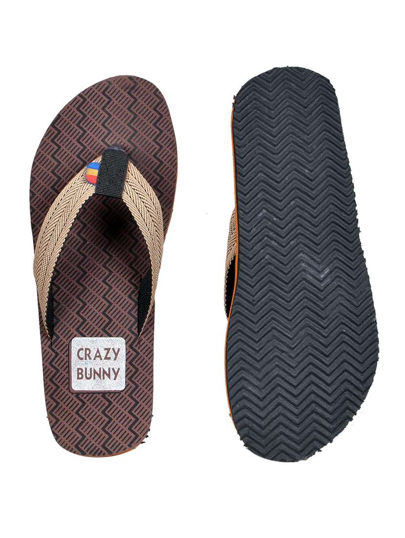 men solid slip on flip flop - 21364934 -  Standard Image - 3