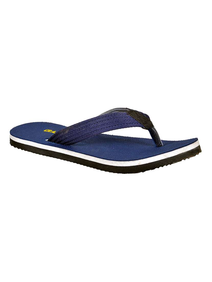 men solid slip on flip flop