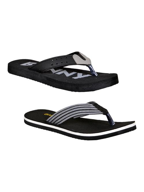 men pack of 2 slip on flip flops - 21364945 - Standard Image - 0