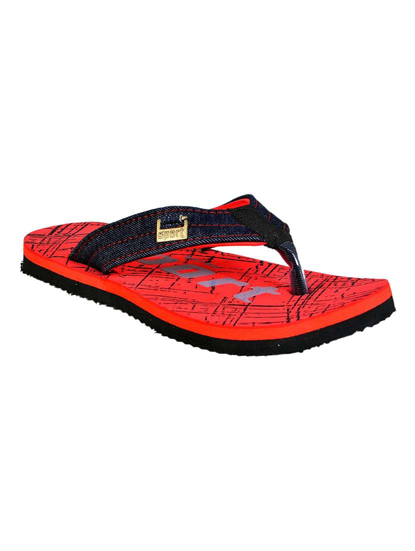 men red slip on flip flop