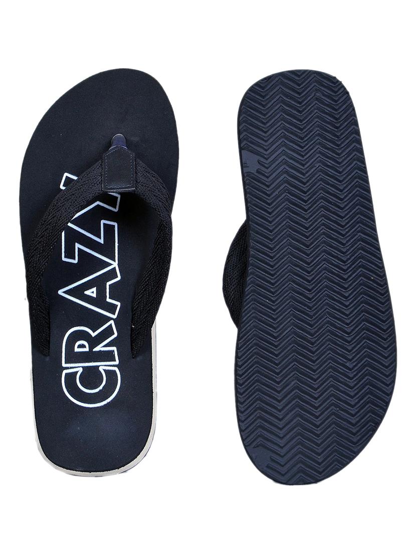 men blue slip on flip flop - 21364965 - Standard Image - 3