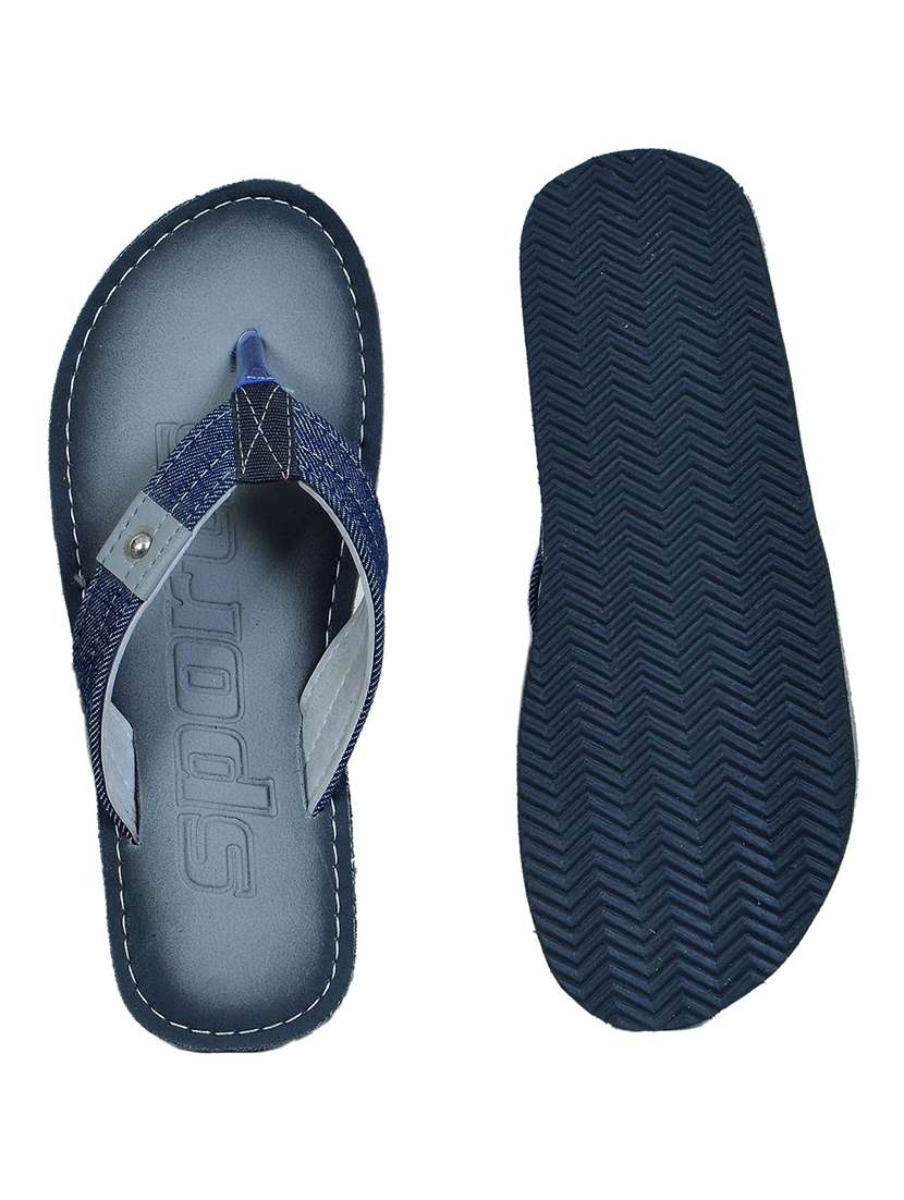 men grey slip on flip flop - 21364978 -  Standard Image - 3
