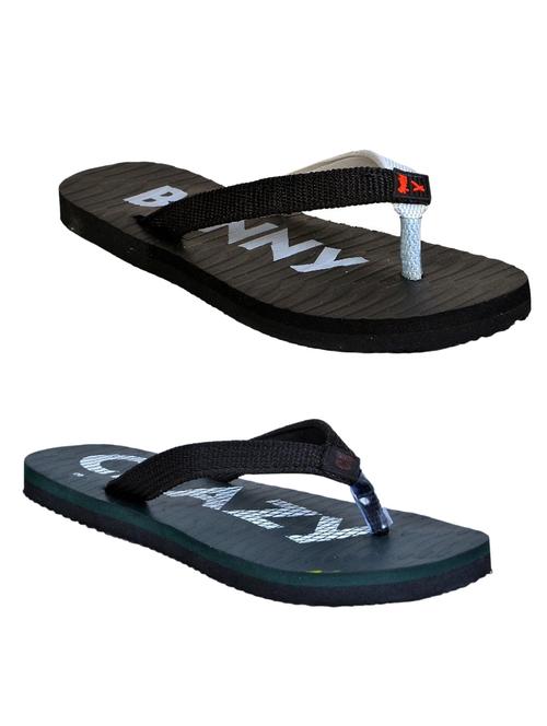 men pack of 2 slip on flip flops - 21364980 - Standard Image - 0