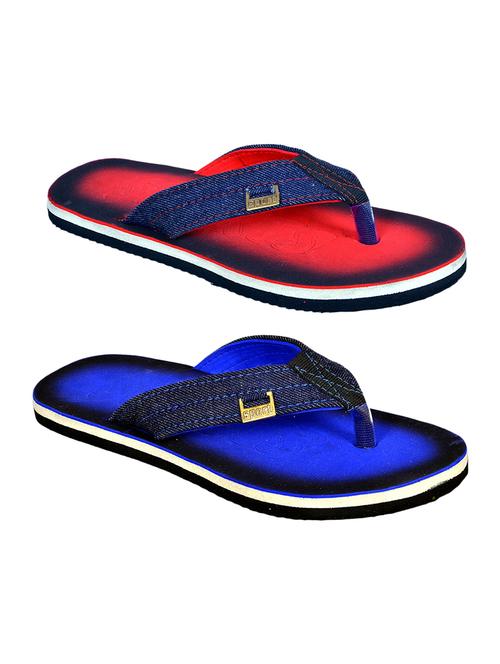 men pack of 2 slip on flip flops - 21365000 -  Standard Image - 0