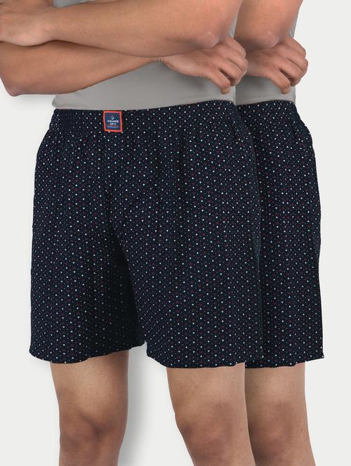 pack of 2 printed mid rise boxers - 21365063 - Standard Image - 0