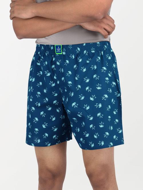 men's printed mid rise boxers - 21365079 -  Standard Image - 0