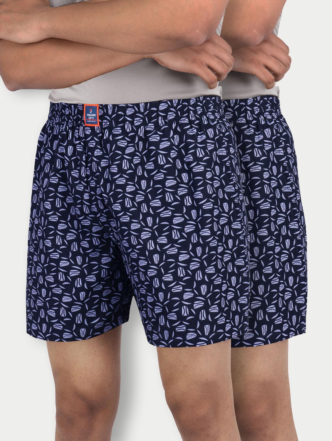 pack of 2 printed mid rise boxers  - 21365119 -  Zoom Image - 0