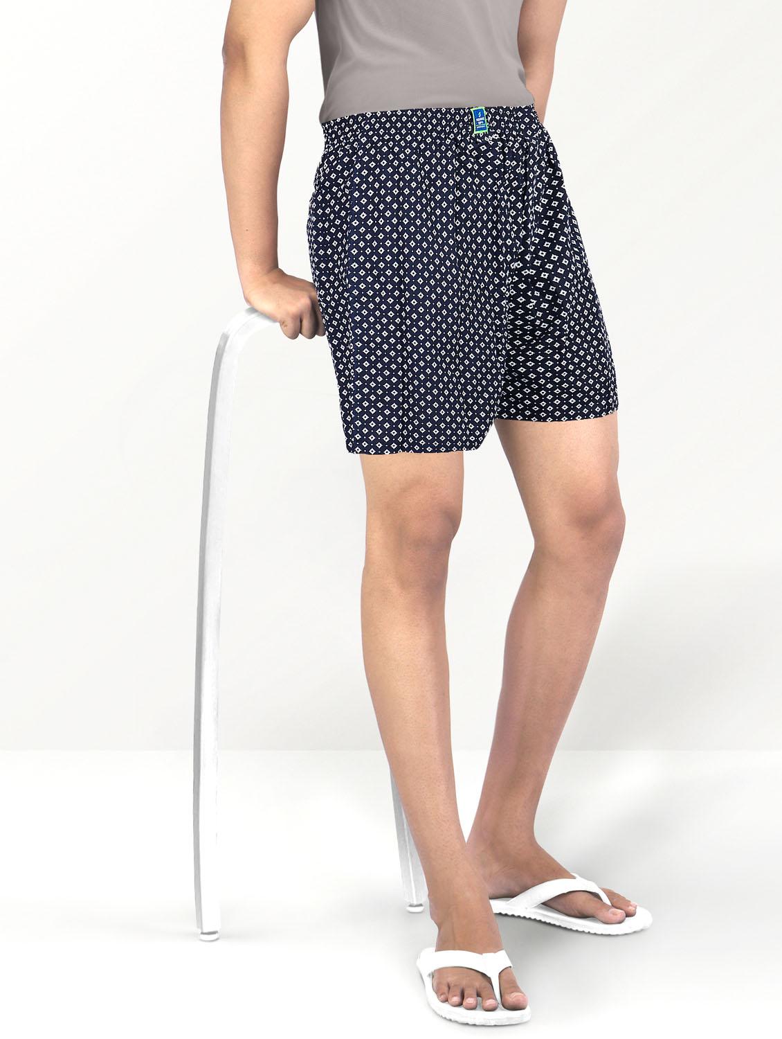 pack of 2 printed mid rise boxers - 21365129 - Standard Image - 3