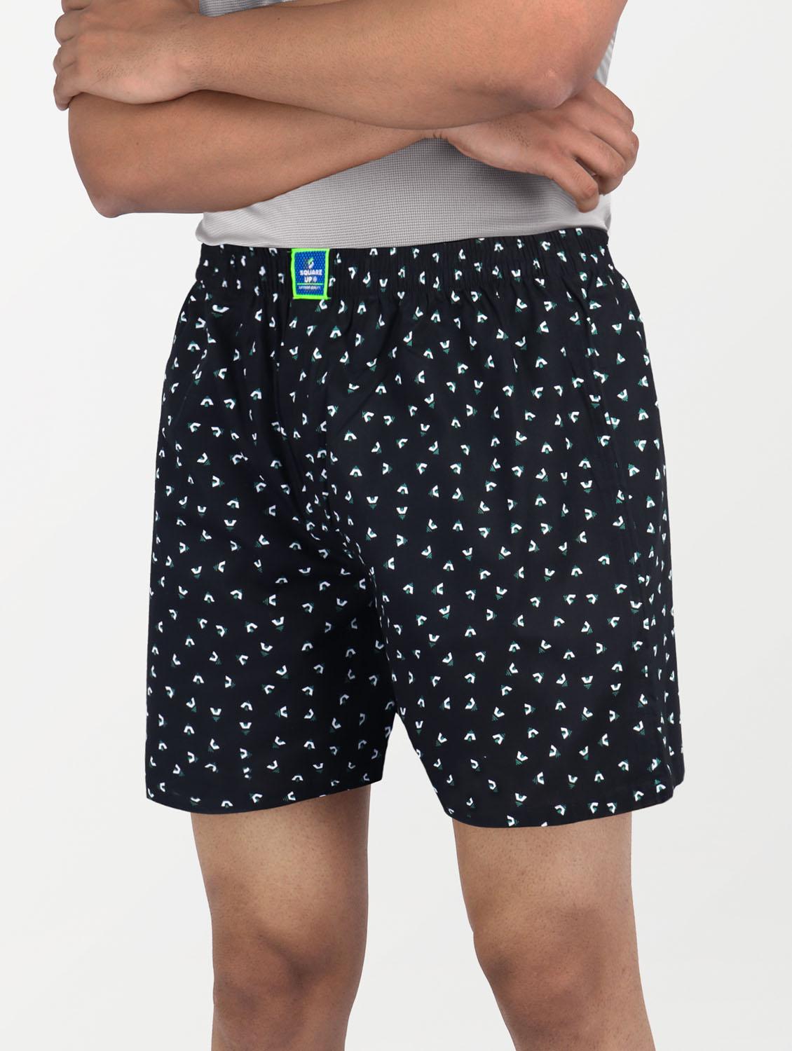 men's printed mid rise boxers - 21365133 - Zoom Image - 0