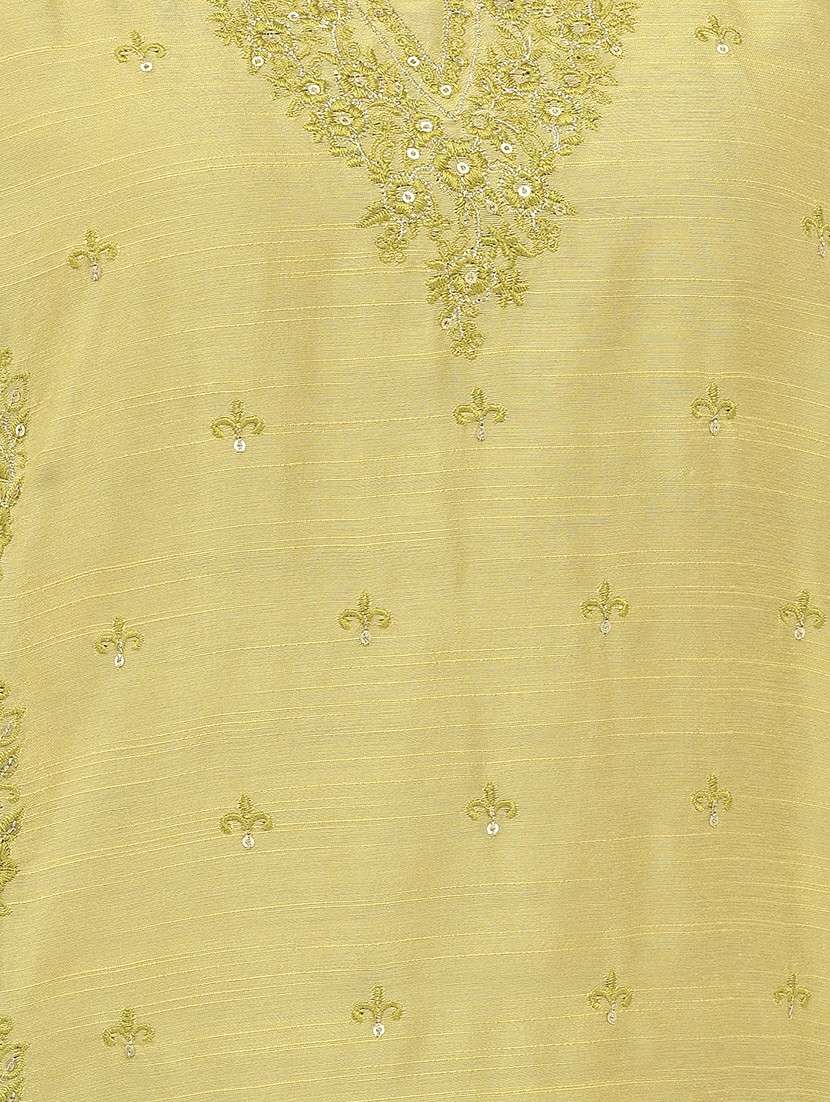 women embroidered three quarter sleeve straight kurta - 21365281 -  Standard Image - 3