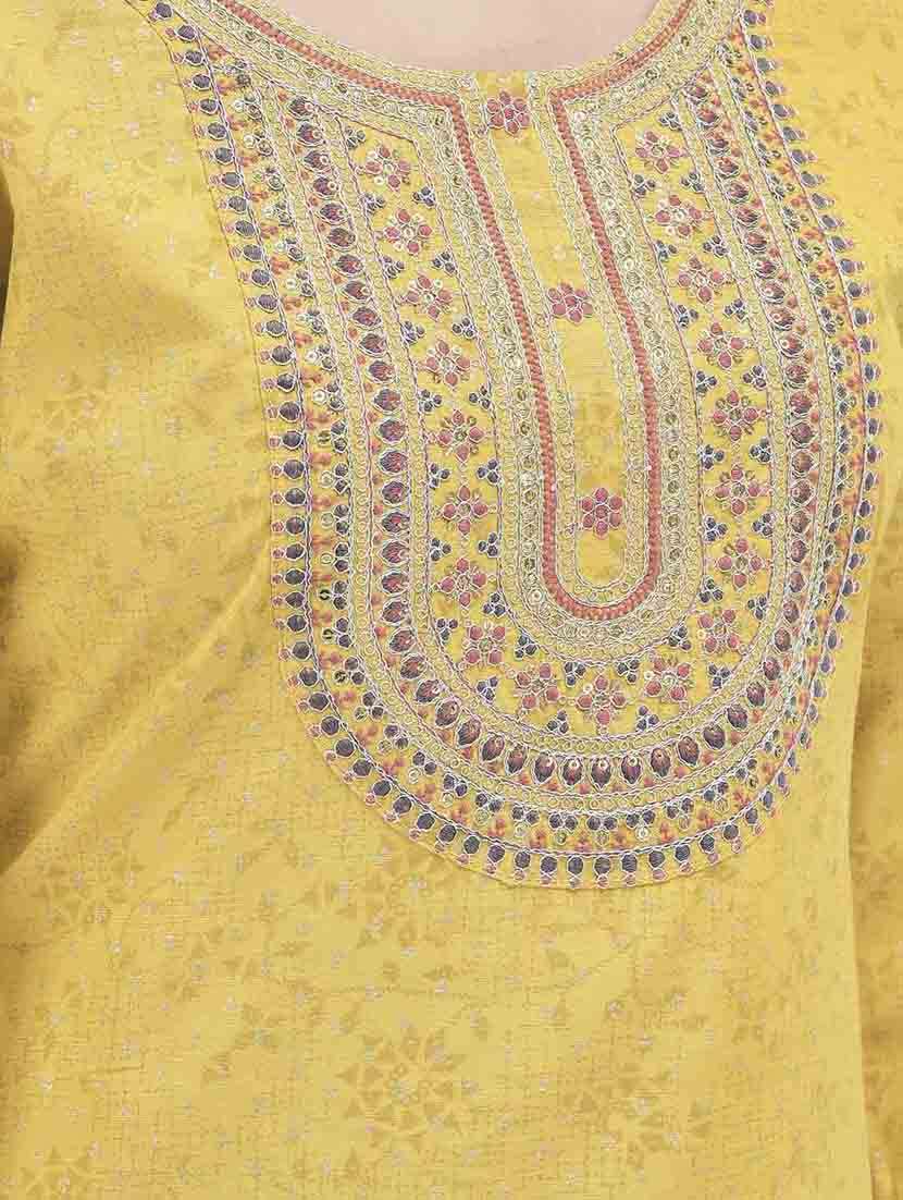 women three quarter sleeve a-line kurta - 21365284 -  Standard Image - 5