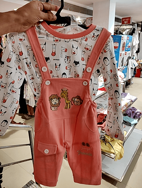 peach knitknit twin sets & dungree - 21365455 -  Zoom Image - 0