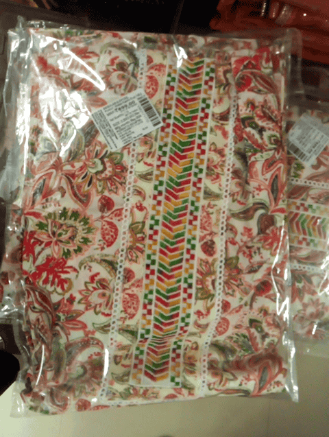 off white cotton ethnic dress - 21365523 - Standard Image - 0