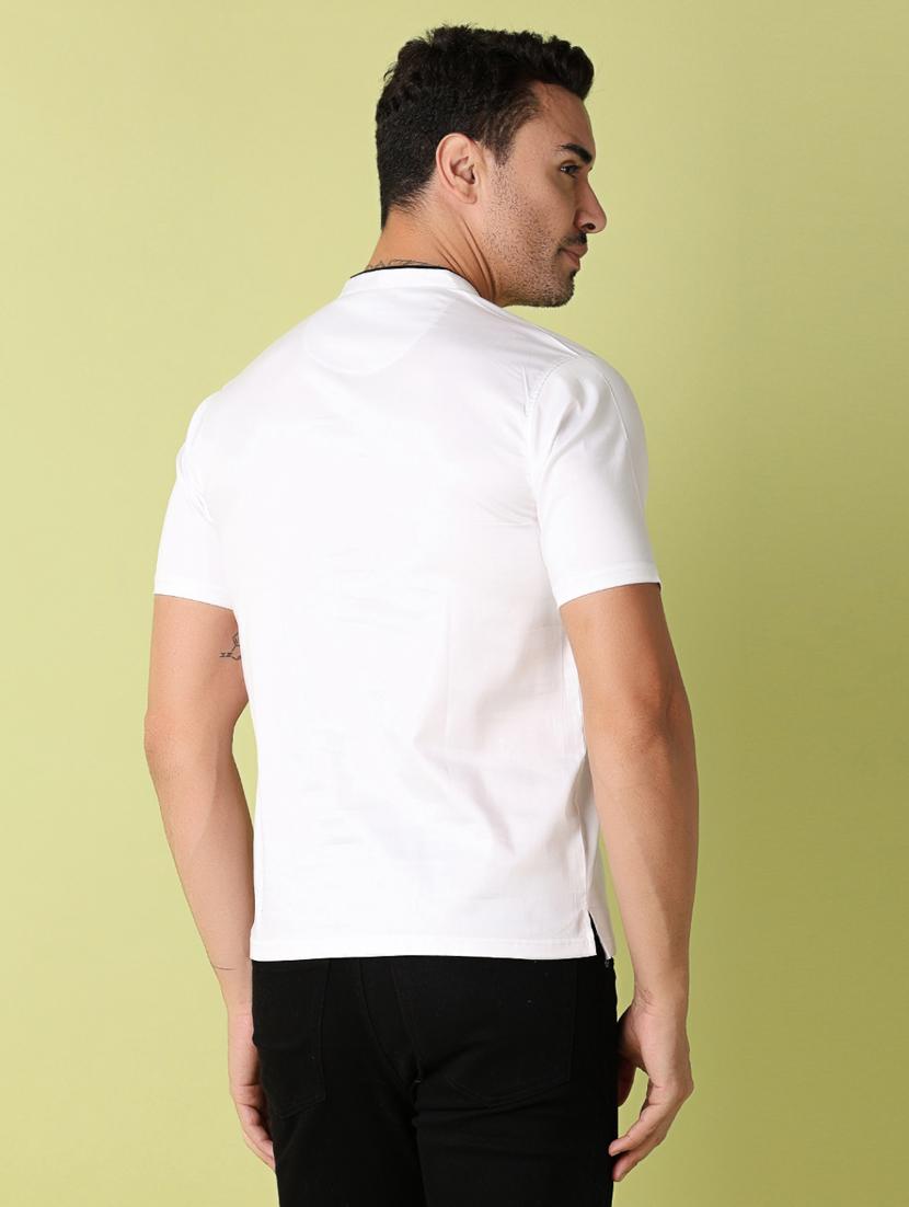 men solid short sleeve t-shirt - 21366126 - Standard Image - 3