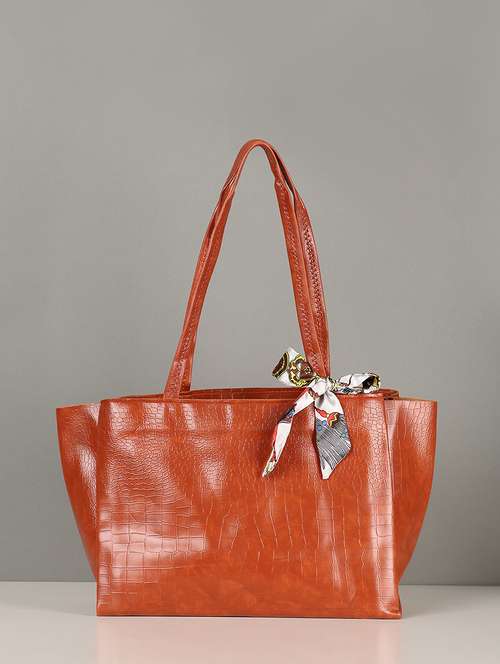 women solids leatherette handbags - 21366359 - Standard Image - 0