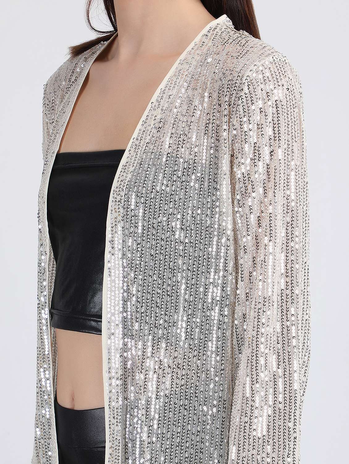 women sequence work long shrug