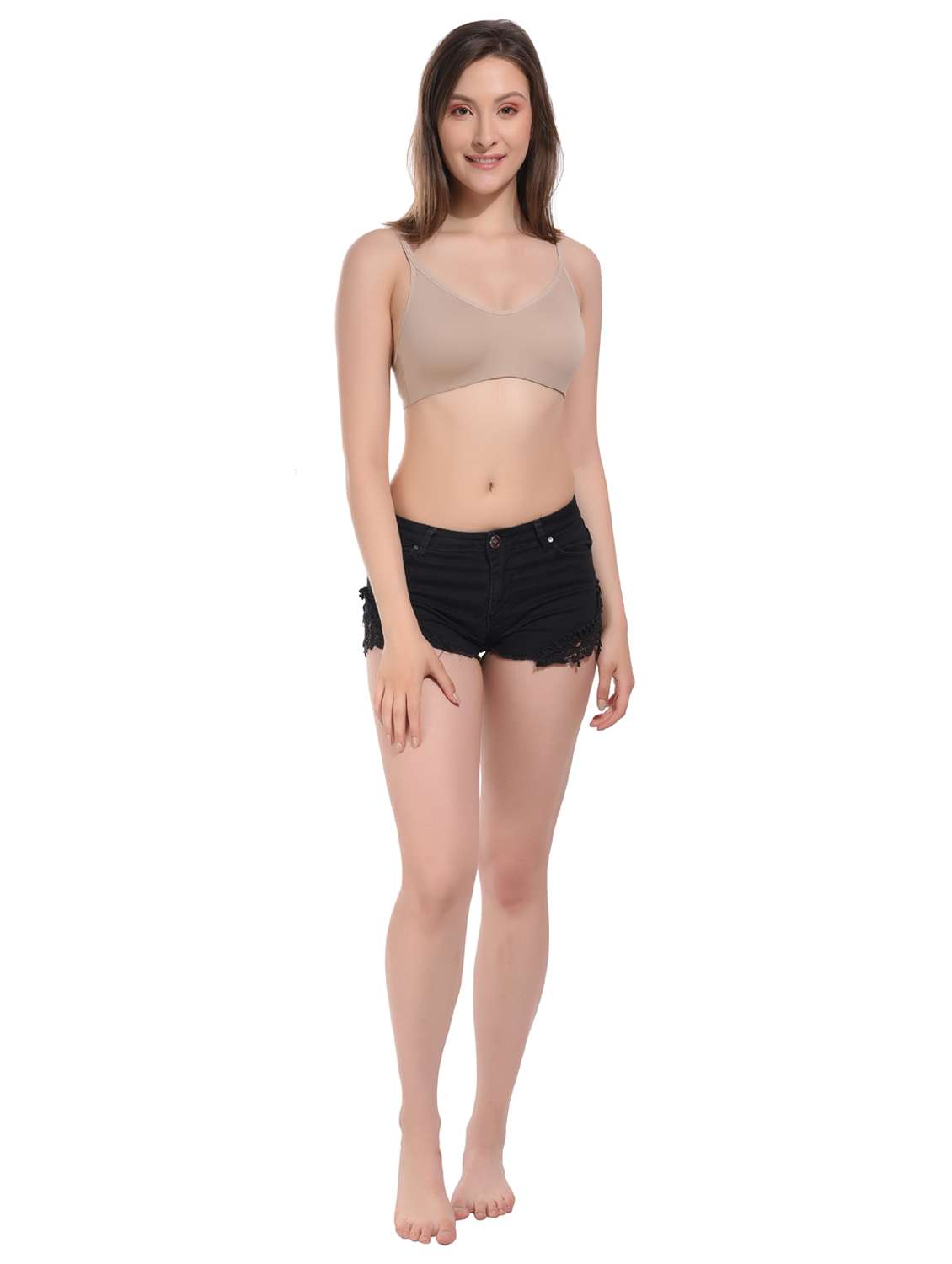 women non padded solid t-shirt bra - 21367127 - Standard Image - 3