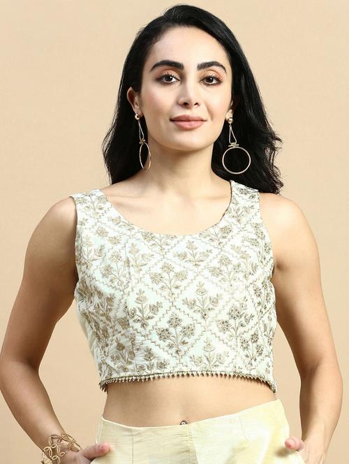 women embroidered stitched blouse - 21367158 -  Standard Image - 0