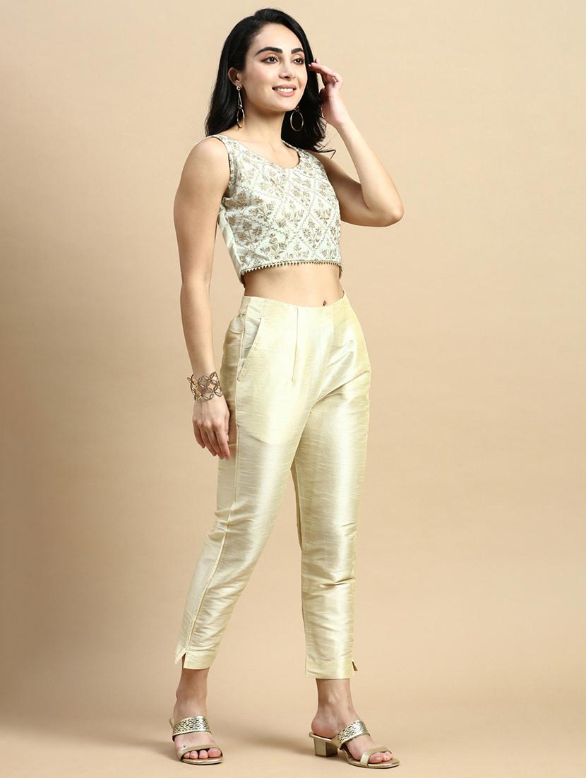 women embroidered stitched blouse - 21367158 - Standard Image - 3