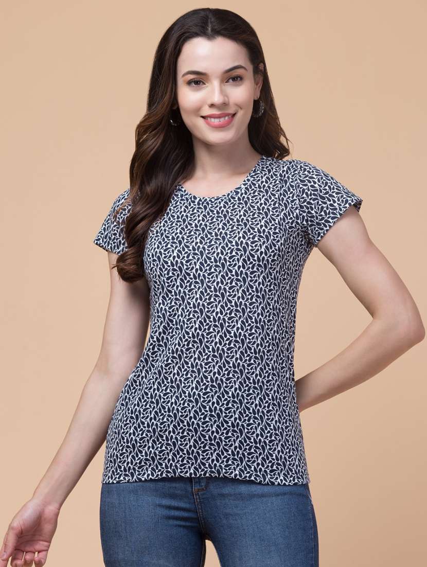 women pack of 2 round neck t-shirts - 21367199 - Standard Image - 3
