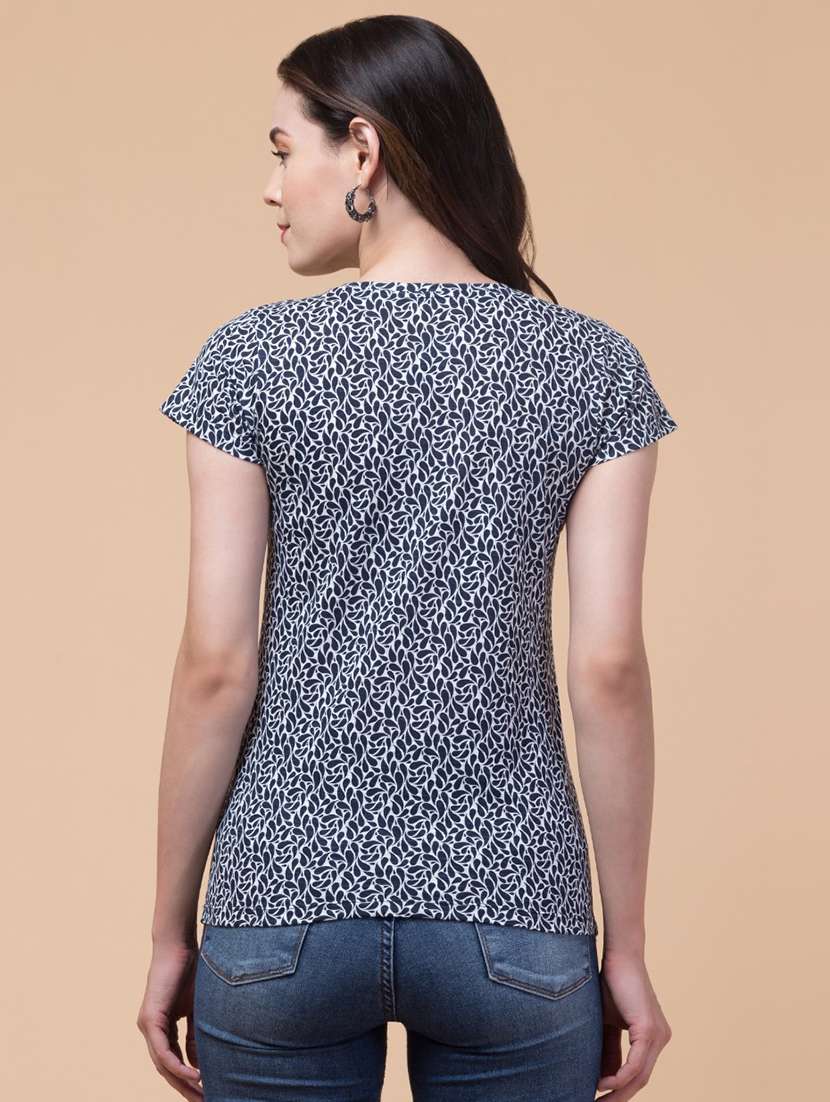 women pack of 2 printed t-shirt - 21367205 - Standard Image - 3
