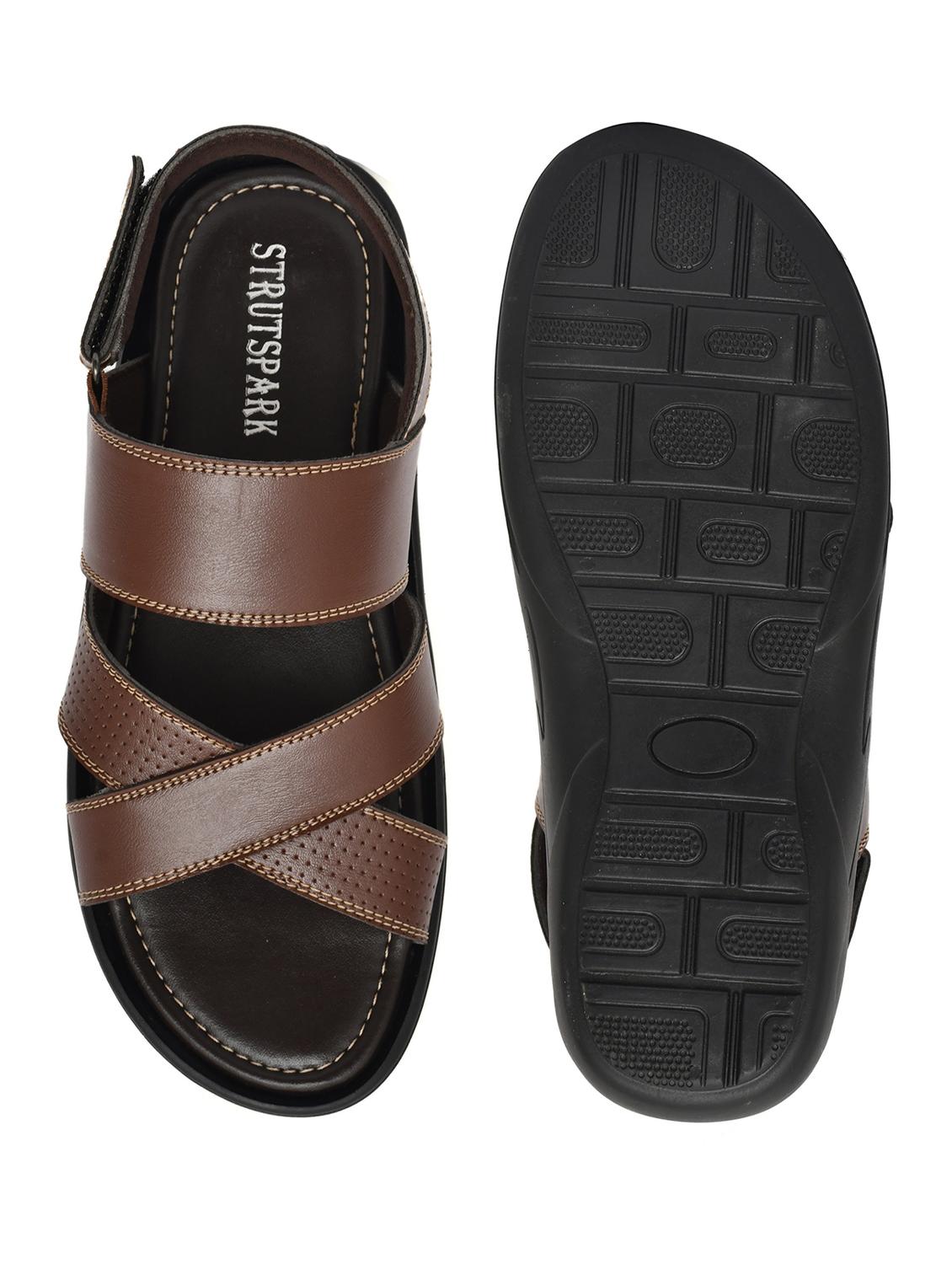men's back strap sandal - 21367499 - Standard Image - 3