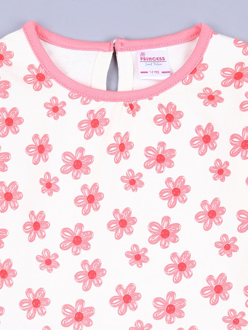 girls floral printed full length sets - 21369053 - Standard Image - 3