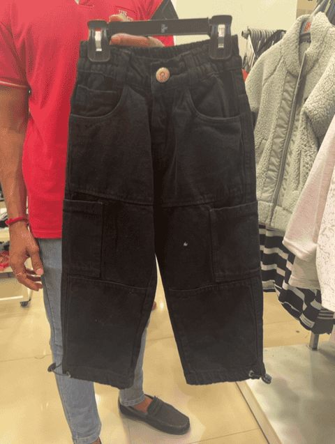 assorted pc knitted denim jean - 21369105 - Standard Image - 0