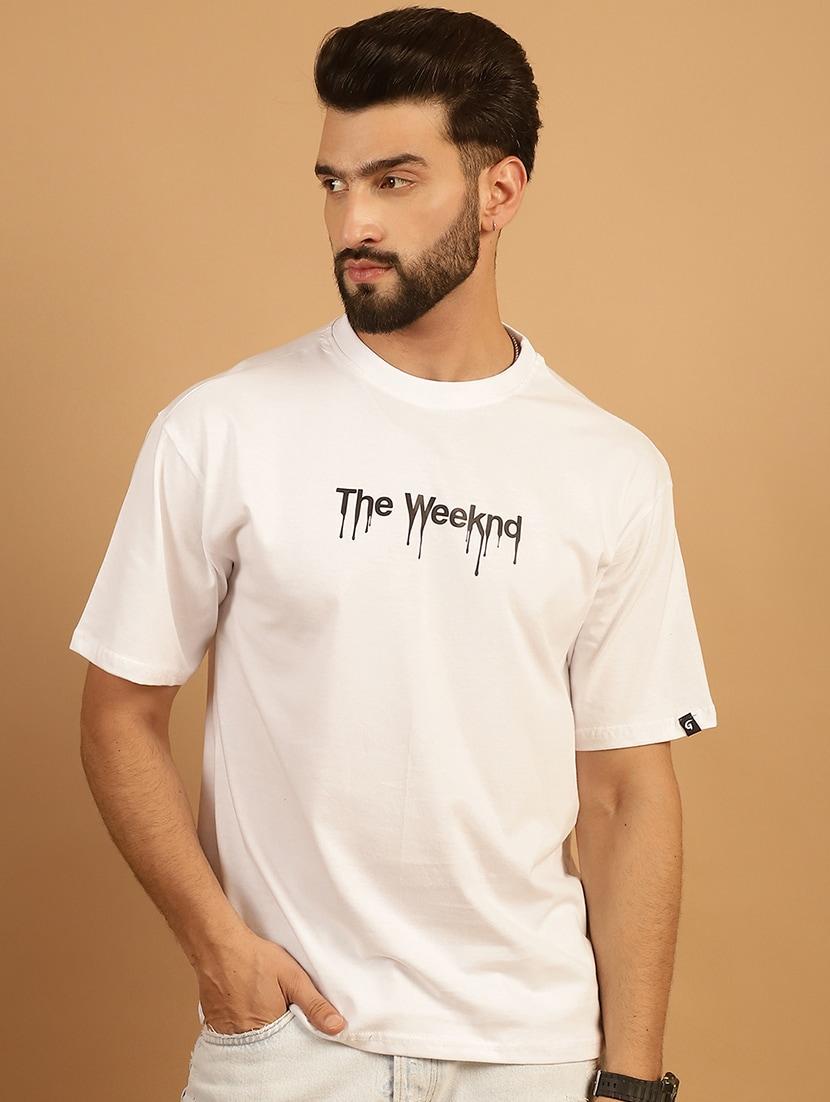 men round neck back print t-shirt - 21369588 - Standard Image - 3